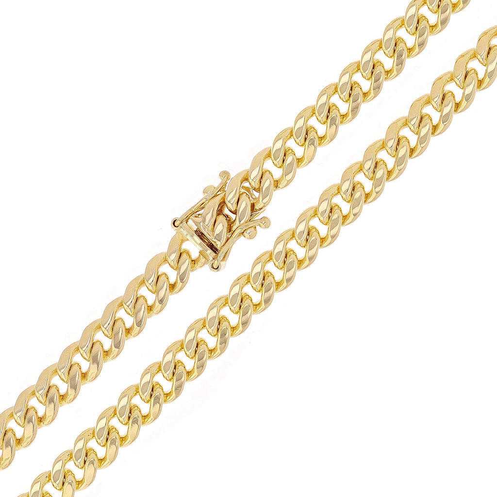 14k Yellow Gold Cuban Curb Link Chain M748296