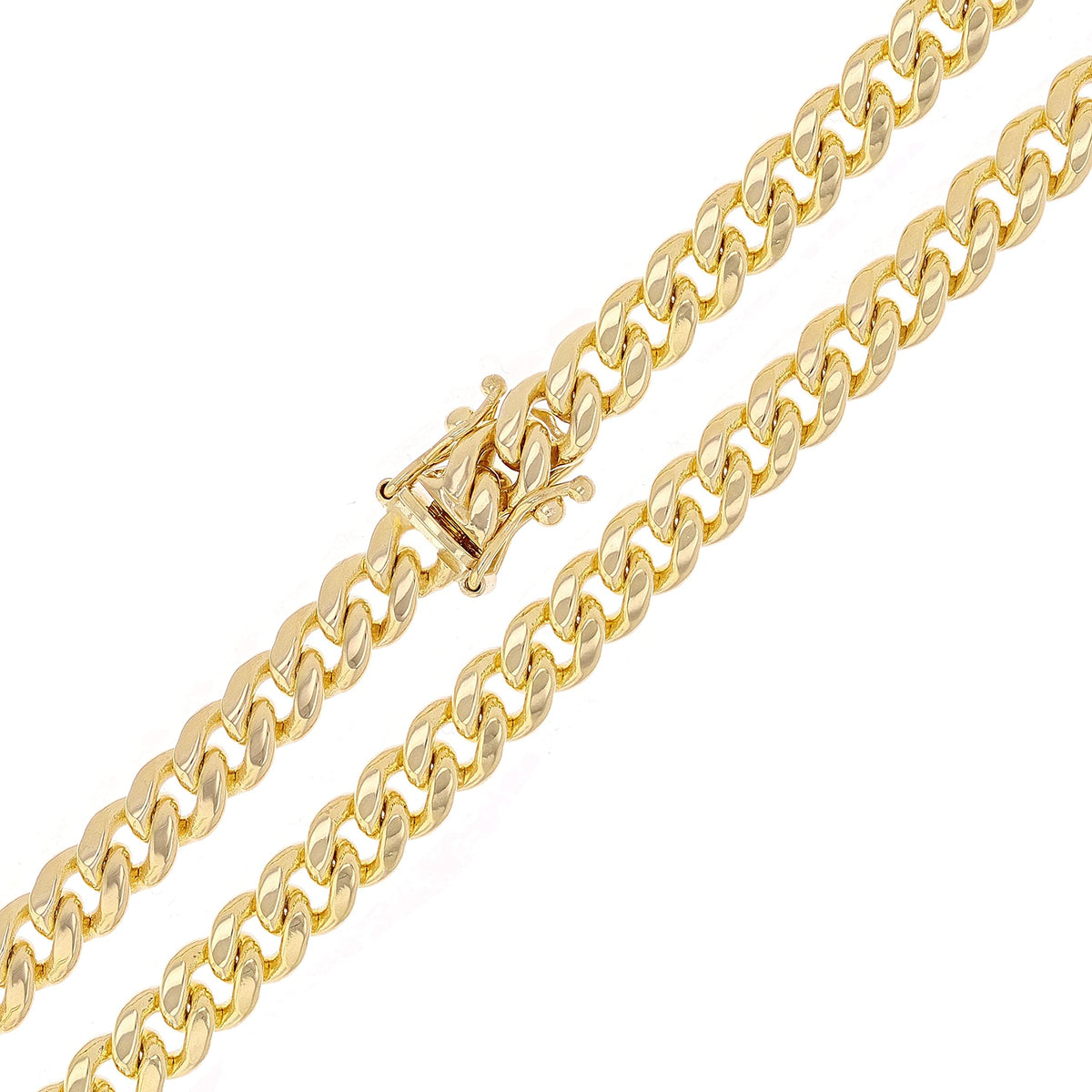 14k Yellow Gold Cuban Curb Link Chain M748296