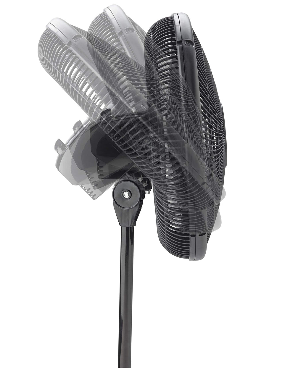 16-inch 3-Speed Oscillating Floor Fan with Adjustable Height E5343