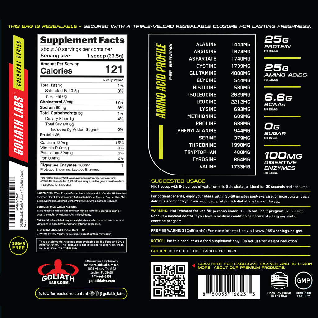 Whey Protein Powder Strawberry 5 lbs L206