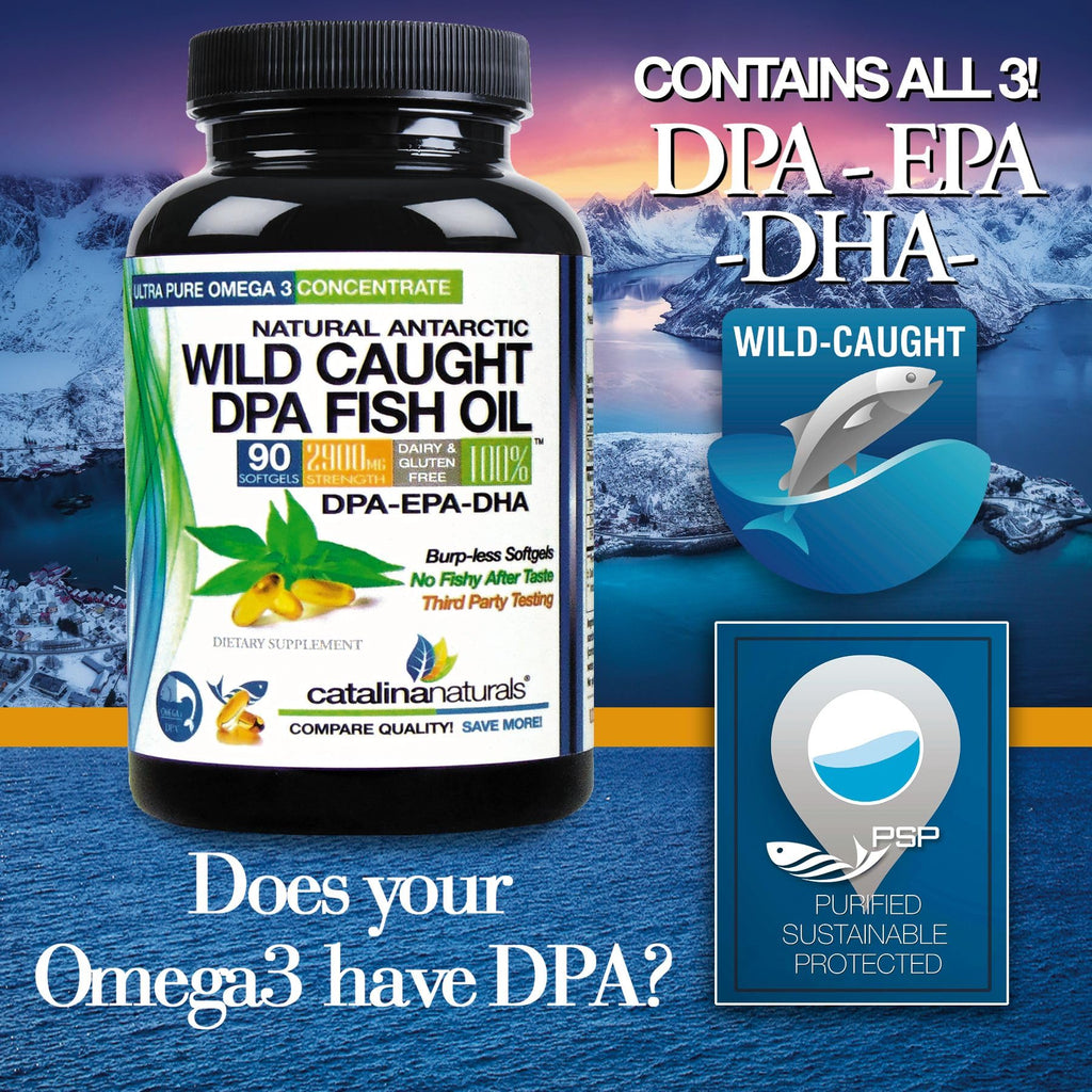 Omega-3 Fish Oil 2900 mg Softgels 90 Count V633
