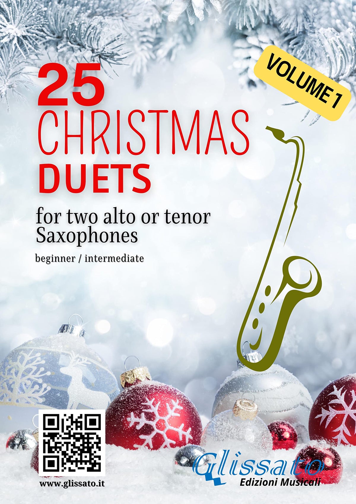 Christmas Duets for Alto or Tenor Saxes P923