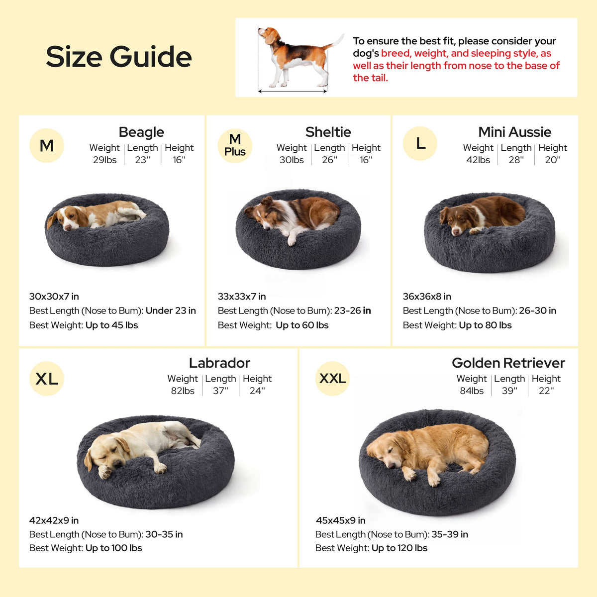 Washable Pet Bed B1218