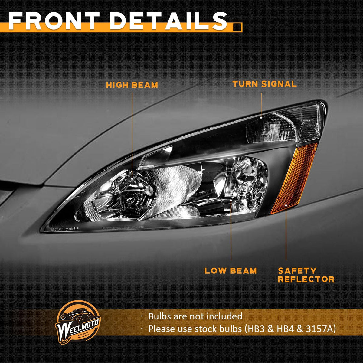 Headlights for Honda Accord T3973