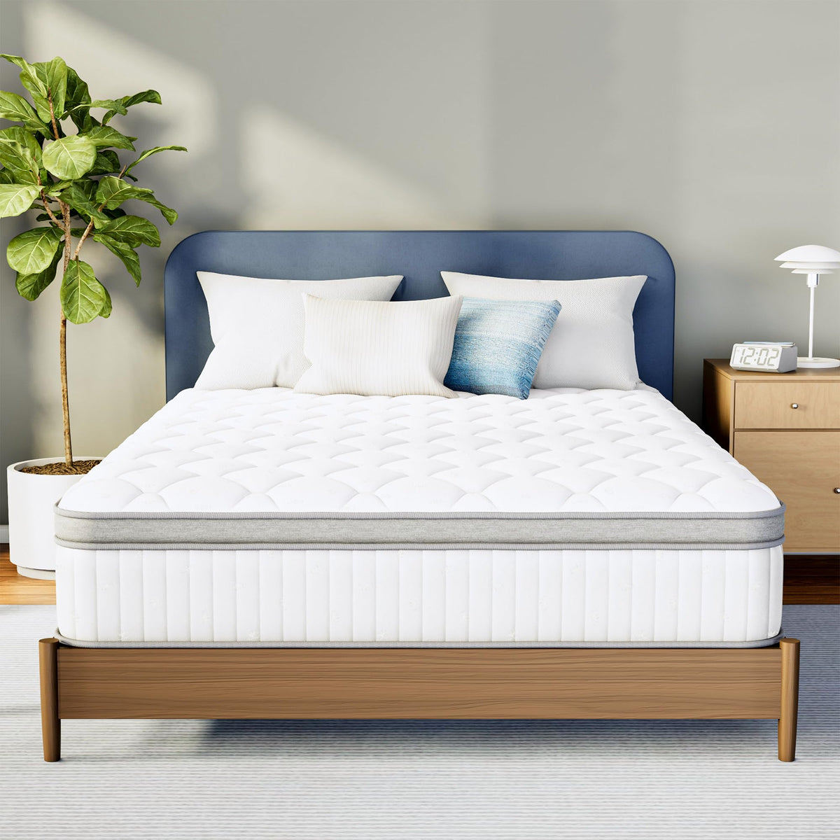 Full Size 10 Inch Hybrid Pocket Spring Mattress U789569