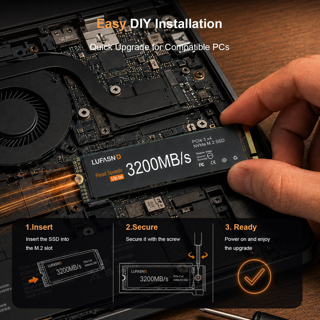 512GB M.2 NVMe Internal Solid State Drive S36696