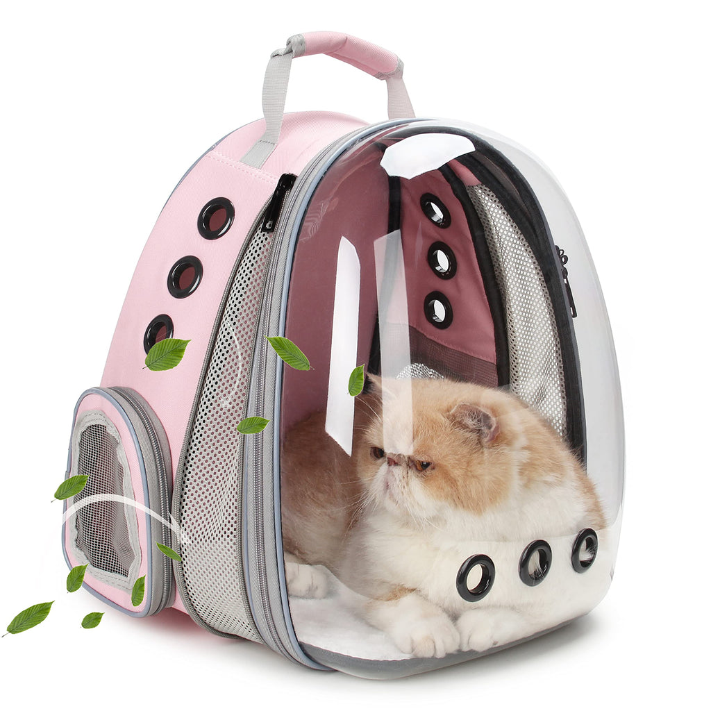 Expandable Cat Backpack with Mini Fan H989854