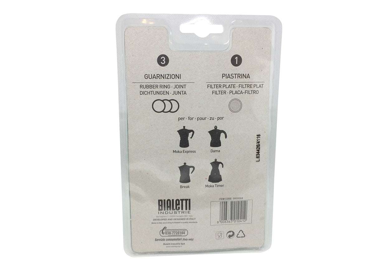 6 Cup Replacement Filter and 3 Gaskets T838151