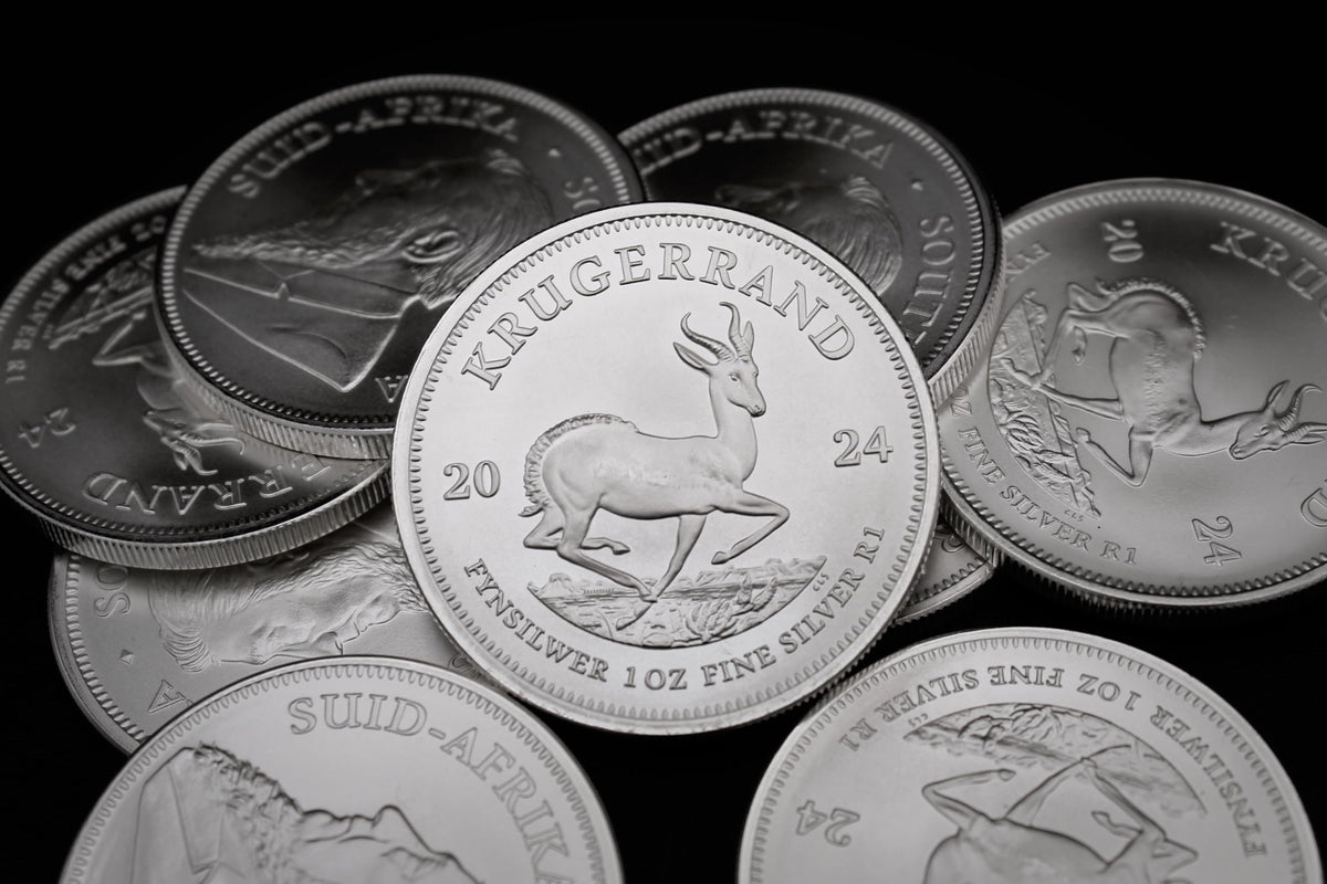 1 oz South African Silver Krugerrand Coin S3503