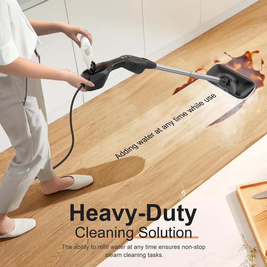 Handheld Steam Mop with 17 Accessories V92816