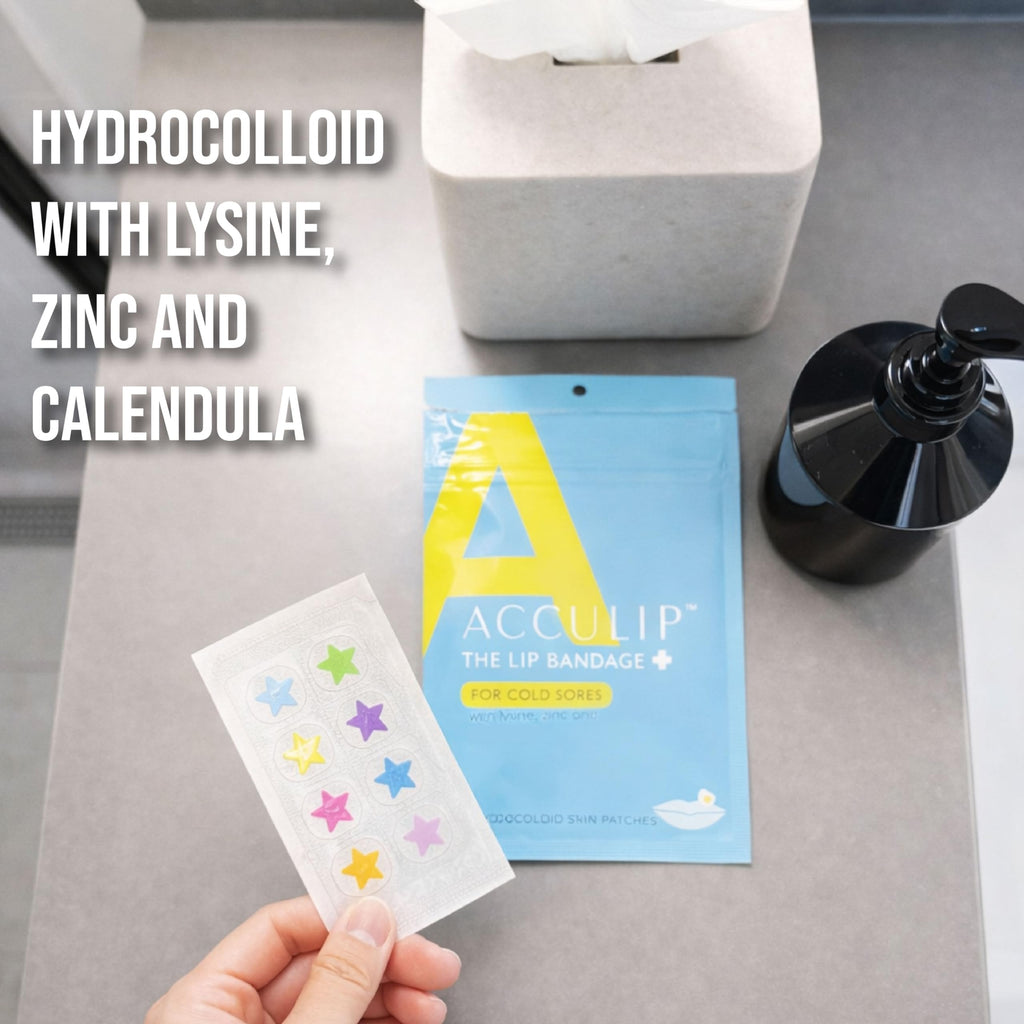 Cold Sore Patch Lysine Lip Treatment T395