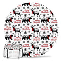 Black Absorbent Ceramic Coasters Set of 6 with Holder Y60437