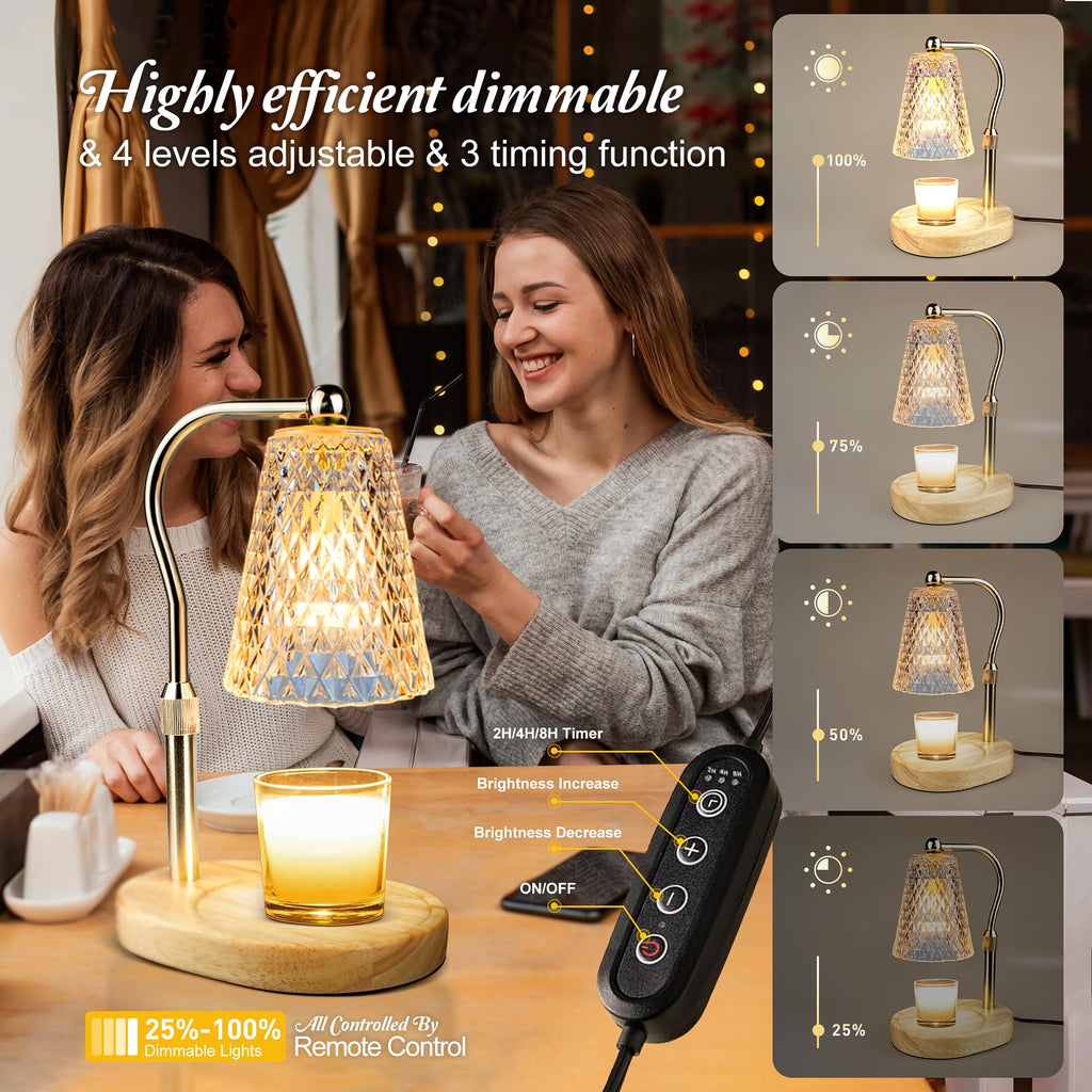 Adjustable Candle Warmer Lamp with Timer Z630