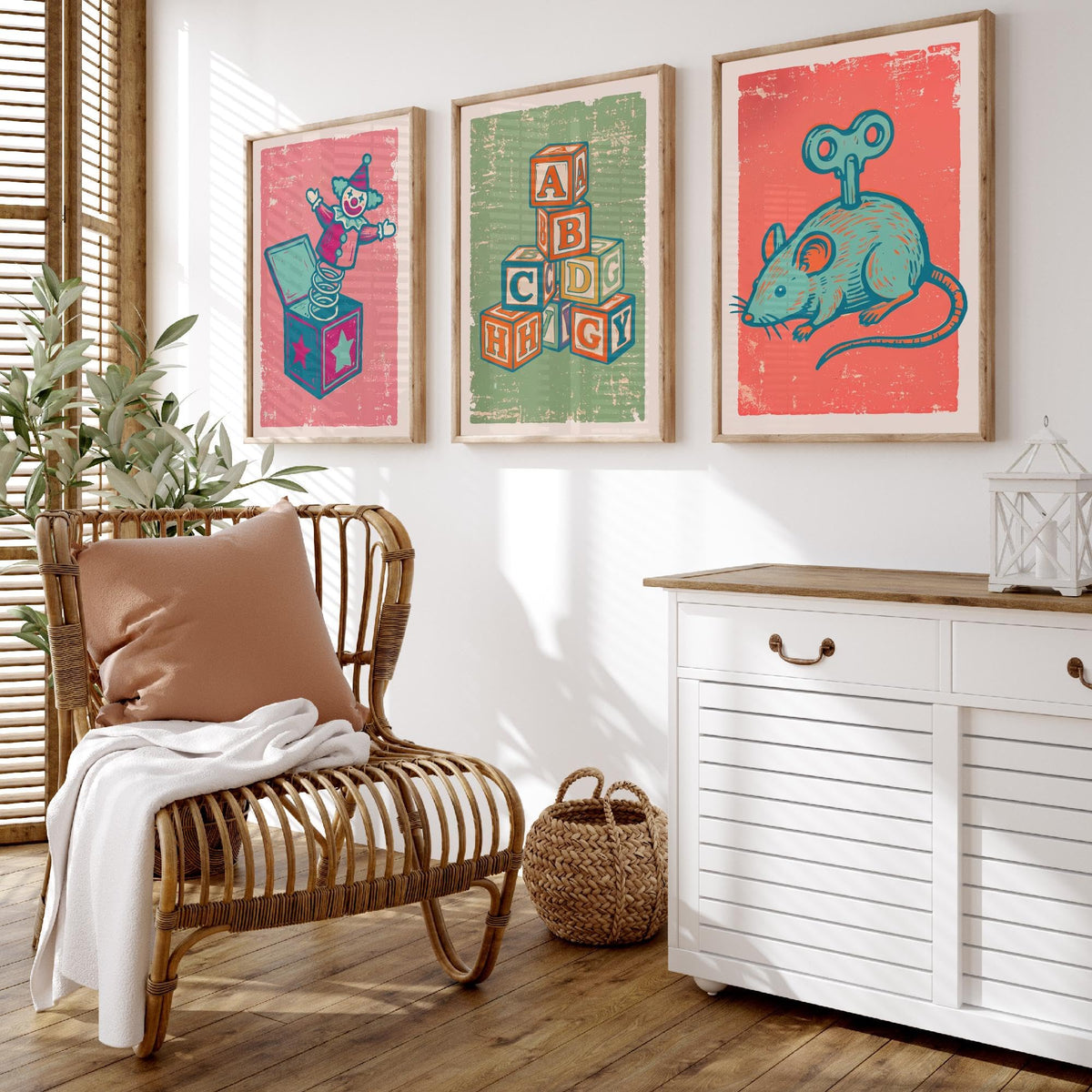 Art Prints Set of 3 J304