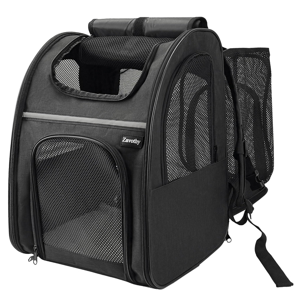 Expandable Airline Approved Cat Backpack Carrier with Breathable Mesh D44810