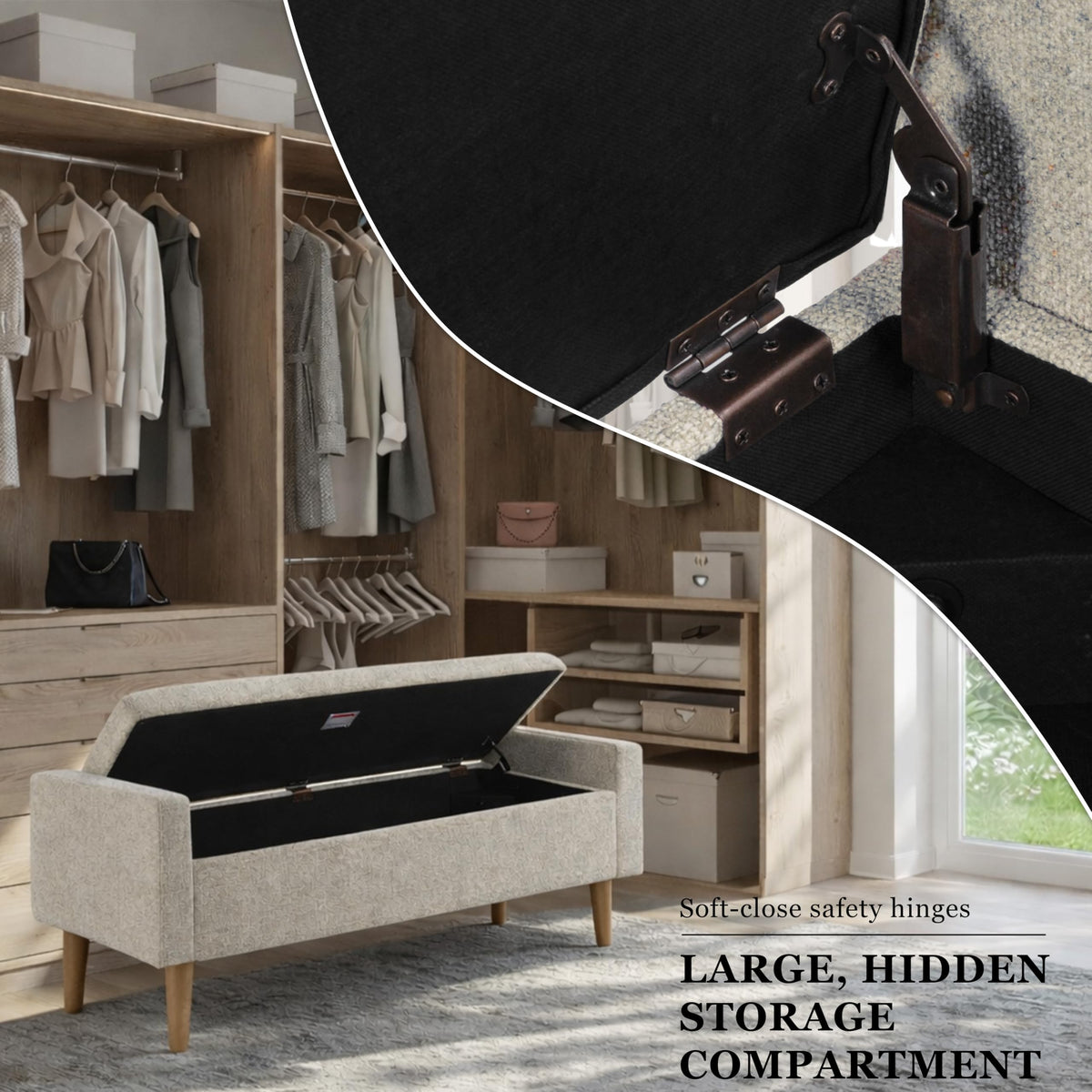 48" Storage Bench U359