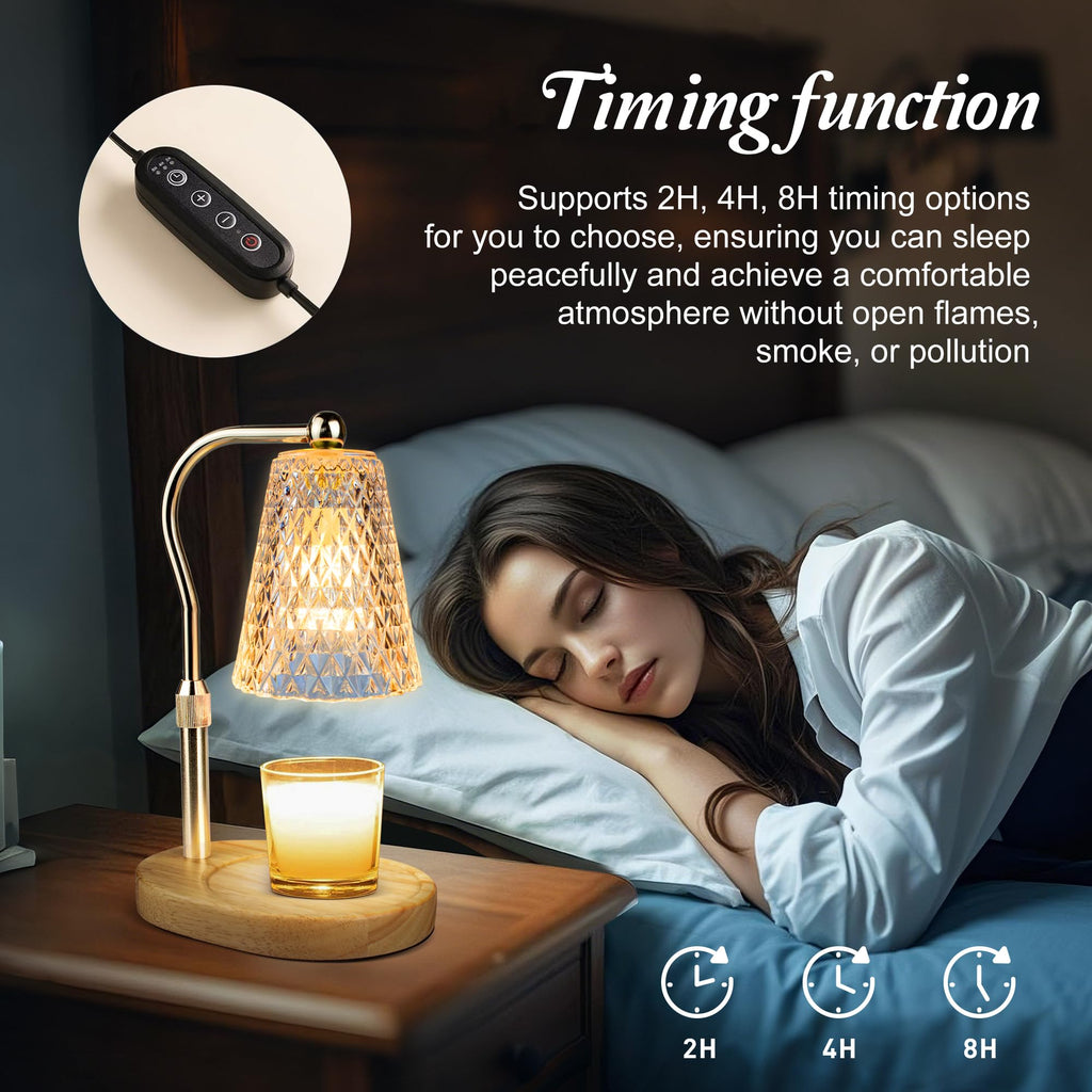 Adjustable Candle Warmer Lamp with Timer Z630