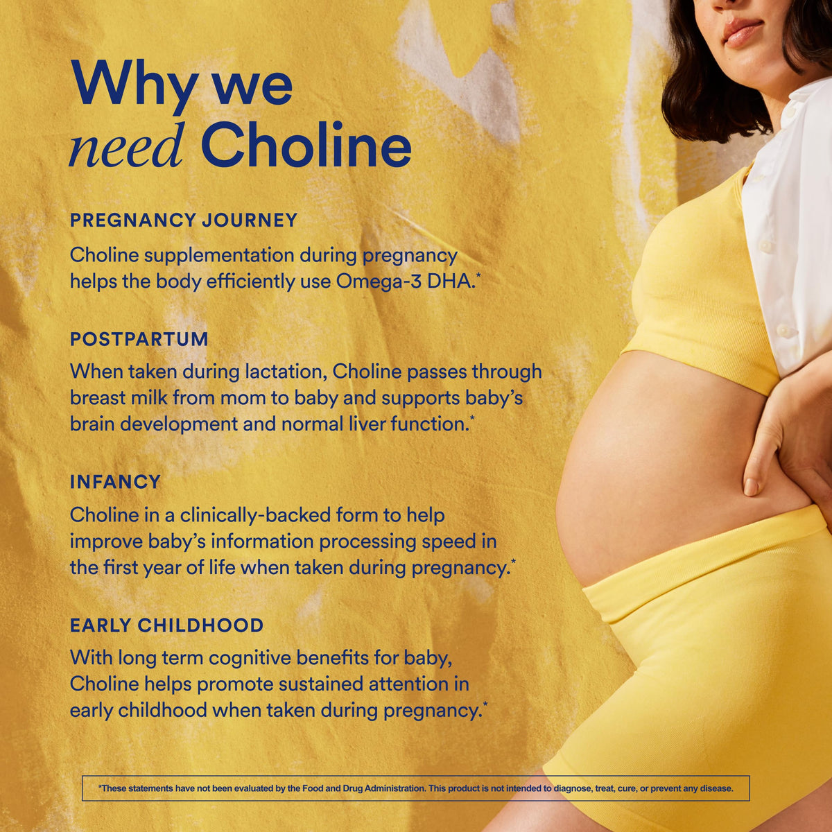 Choline Supplement 550mg 60 Capsules Y834949