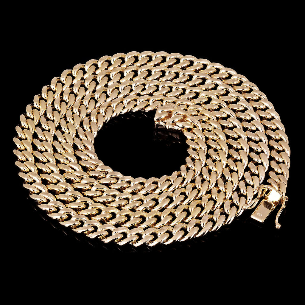 14k Yellow Gold Cuban Curb Link Chain M748296