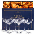 Crystal Champagne Coupe Glasses Set of 6 K2347