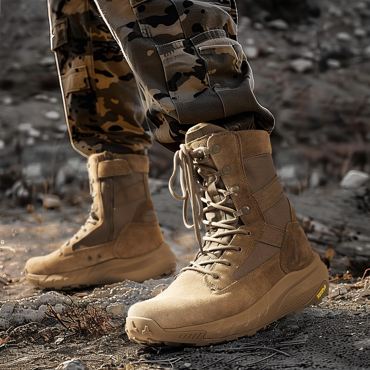 Men's Breathable Tactical Work Boots U8976