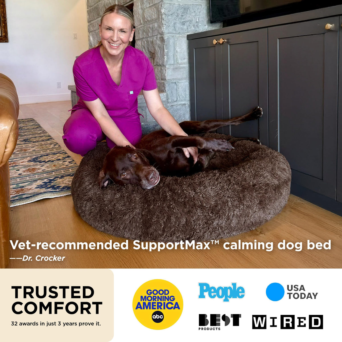 Washable Pet Bed B1218
